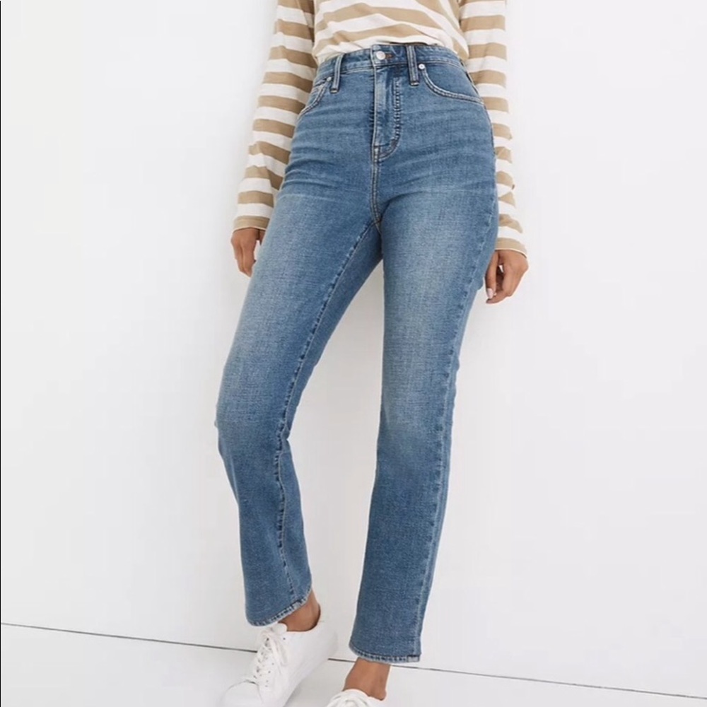 Madewell Slim Demi-Boot Jeans Size 27